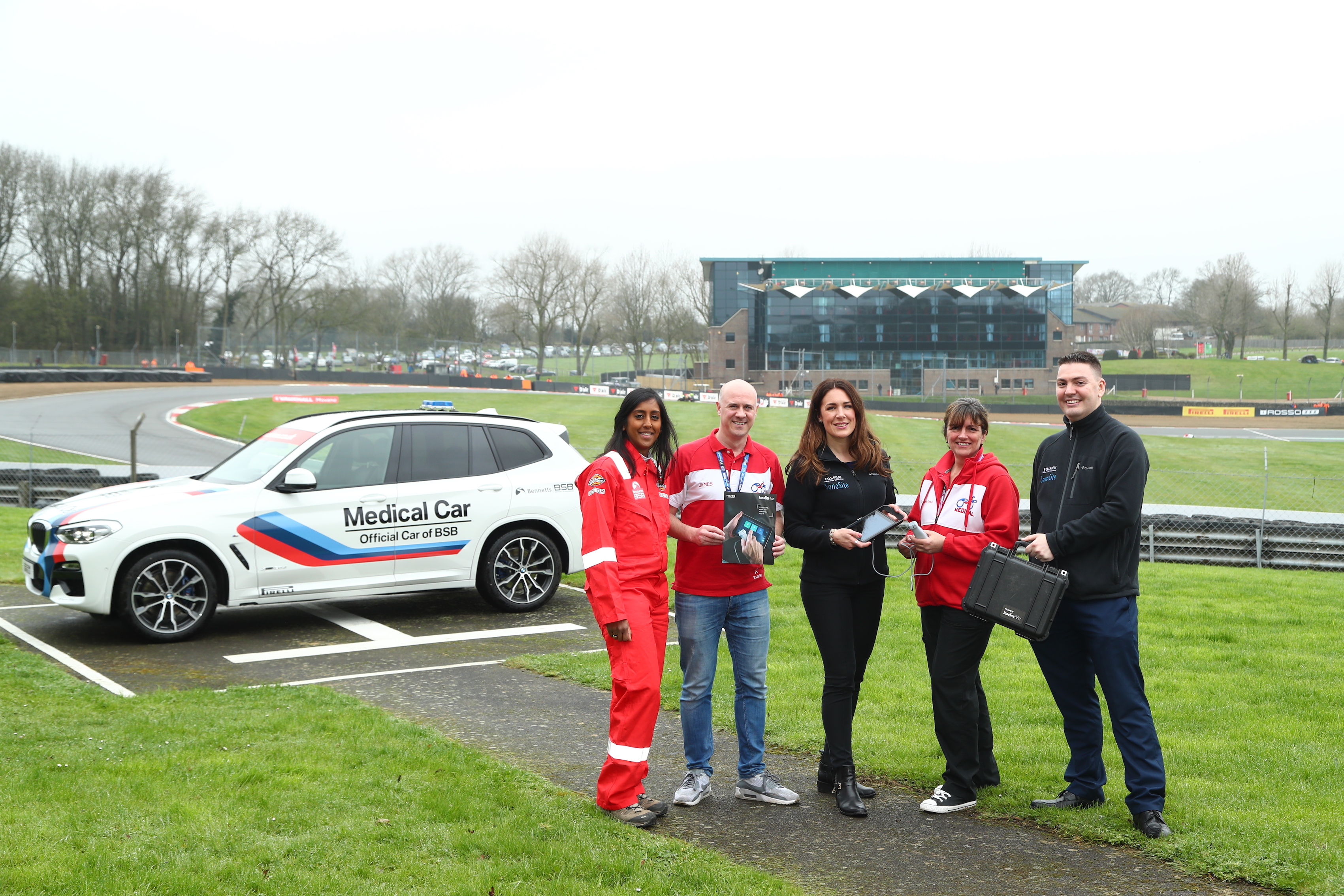 FUJIFILM Sonosite named as official supplier to British Superbikes 2018