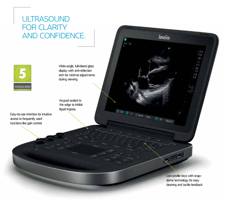 FUJIFILM Sonosite’s Edge® II point-of-care ultrasound system