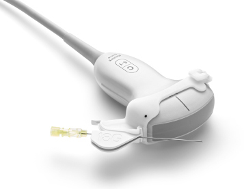 Sonosite C5-1 transducer and Civco Infiniti Plus™ in-plane needle guide