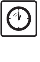 clock with fast moving hand