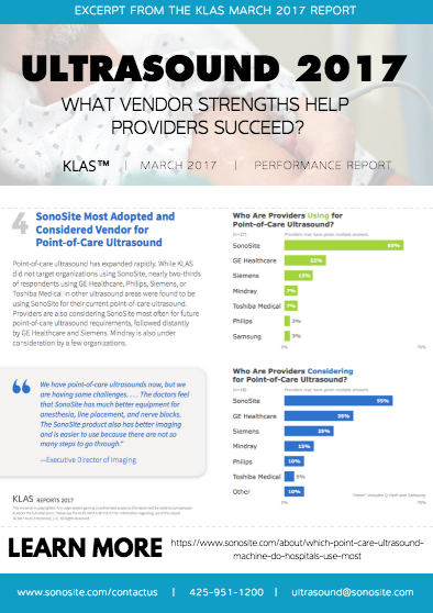 Klas Ultrasound Imaging Report Excerpt