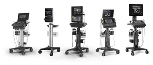 A family image of various Sonosite ultrasound systems