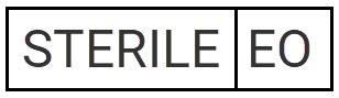 Symbol for Sterilized using ethylene oxide
