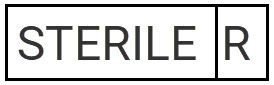 Symbol for Sterilized using irradiation