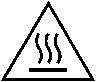 Symbol for Caution hot